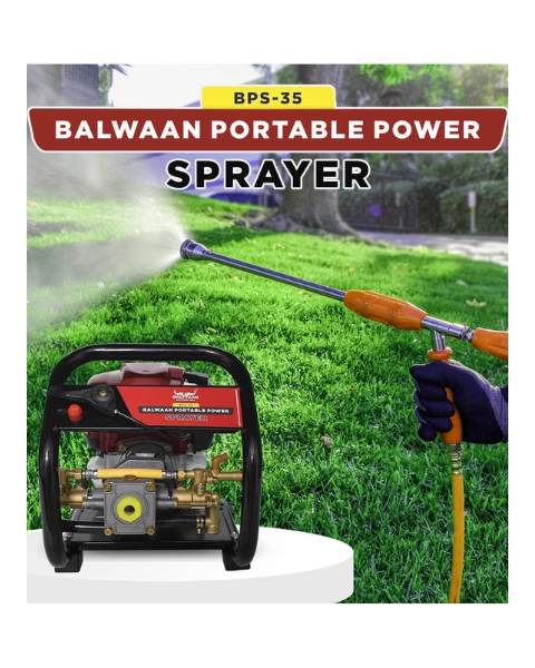 BALWAAN BPS-35 PORTABLE SPRAYER (WITH HOSE PIPE) product  Image