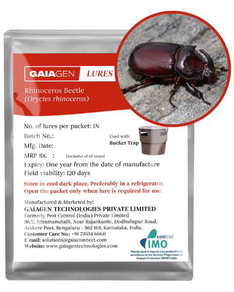 GAIAGEN PHEROMONE LURE FOR RHINOCEROS BEETLE product  Image 1