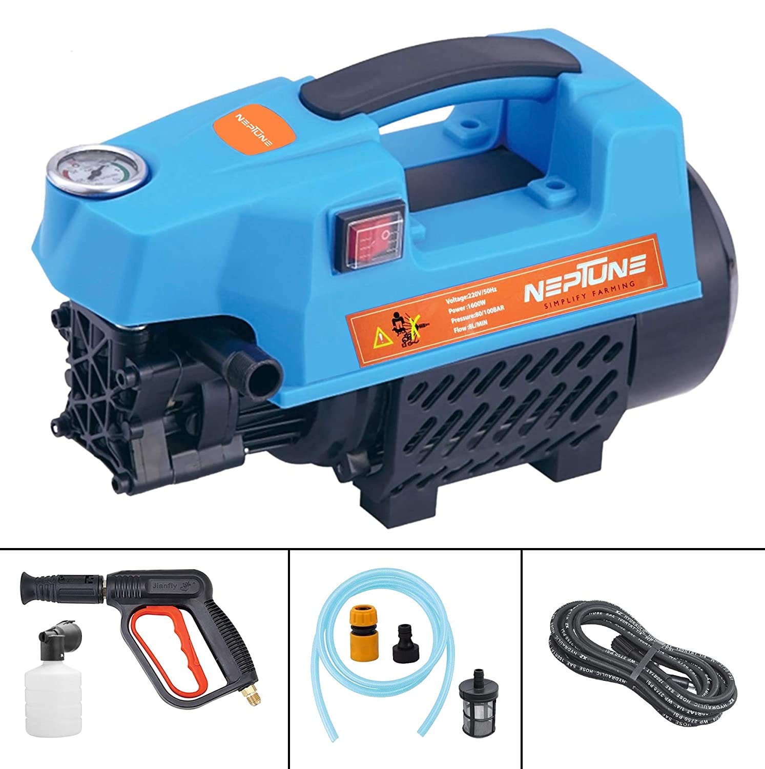 NEPTUNE PORTABLE HIGH PRESSURE WASHING PUMP- PW 1000 FX product  Image 9