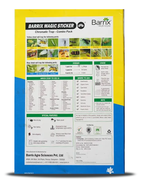 BARRIX MAGIC STICKER WHITE SHEET product  Image 2