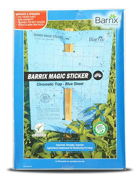 BARRIX MAGIC STICKER CHROMATIC TRAP BLUE SHEET product  Image