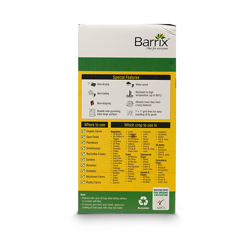 BARRIX MAGIC STICKER YELLOW STICKER ROLL product  Image 2