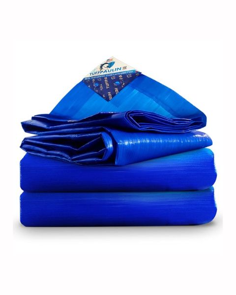 TUFFPAULIN 50FT X 50FT 200 GSM BLUE POND LINERS TARPAULIN-TIRPAL product  Image