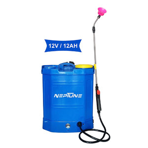 NEPTUNE BATTERY OPERATED KNAPSACK GARDEN SPRAYER 16 L TANK (12 V X 12 A) - BS-13 product  Image 1