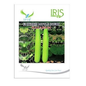 IRIS HYBRID VEGETABLE SEEDS F1 HYBRID BOTTLE GOURD HAZARI-04 (LONG) product  Image 1