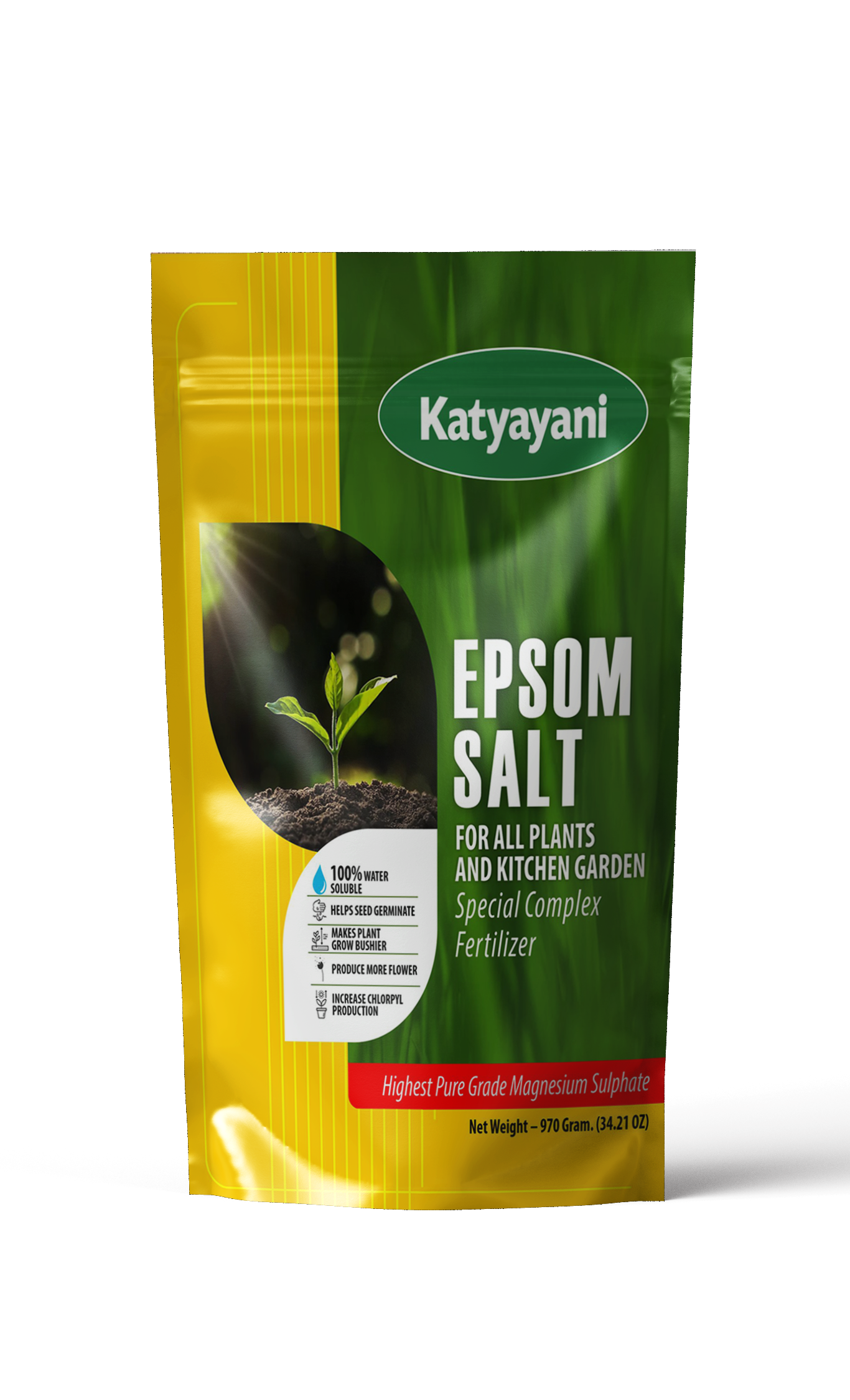 KATYAYANI EPSOM SALT (MAGNESIUM SULPHATE) | MICRO-NUTRIENT product  Image