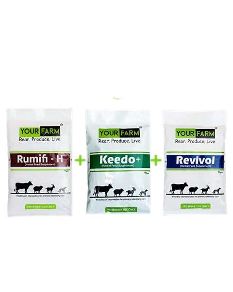 YOURFARM MILK PRODUCTION KIT | CATTLES | ANIMAL HUSBANDRY product  Image 1