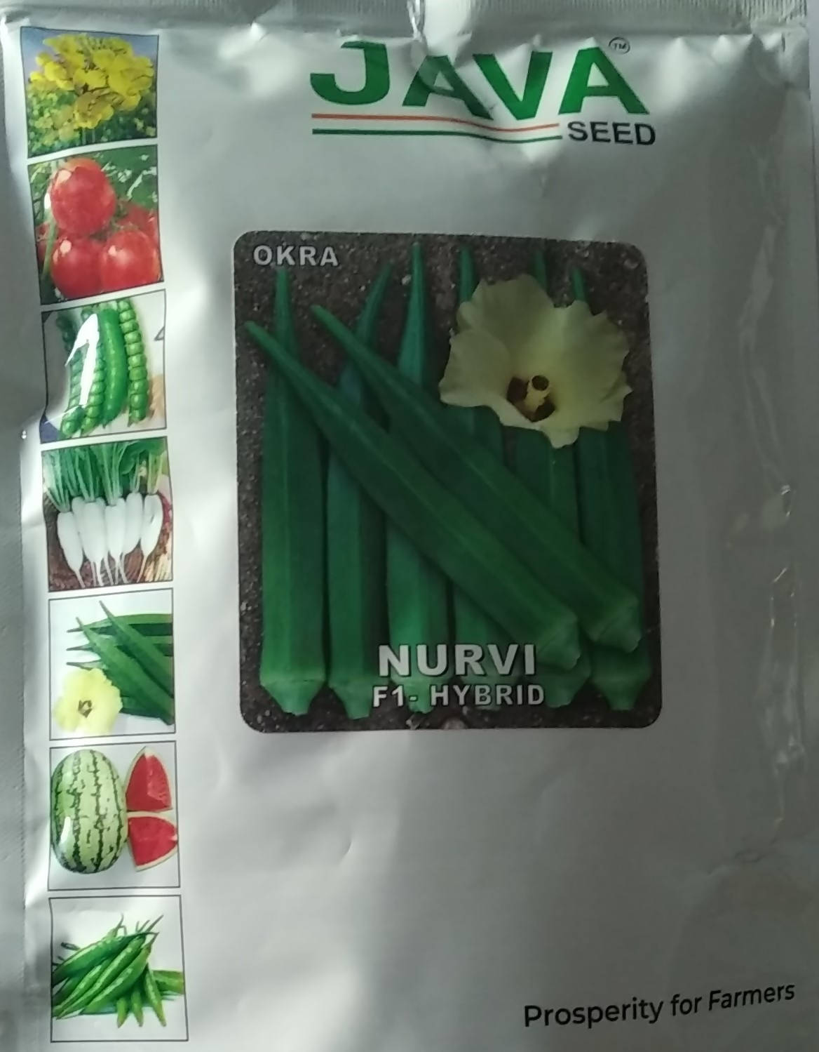 JAVA OKRA NURVI F1 HYBRID SEEDS product  Image 2