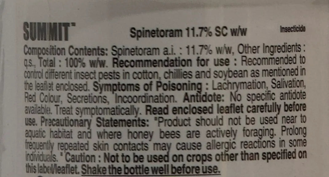 SUMMIT INSECTICIDE product  Image 4