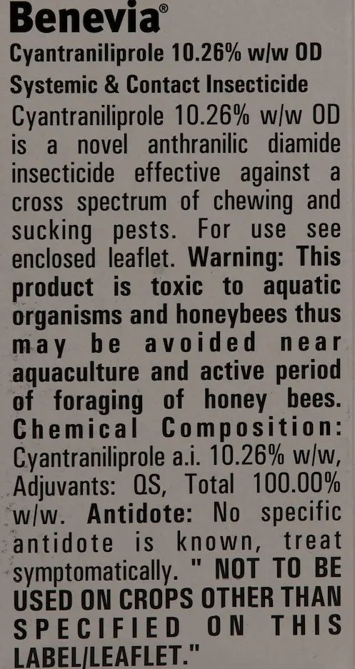 Benevia Insecticide product  Image