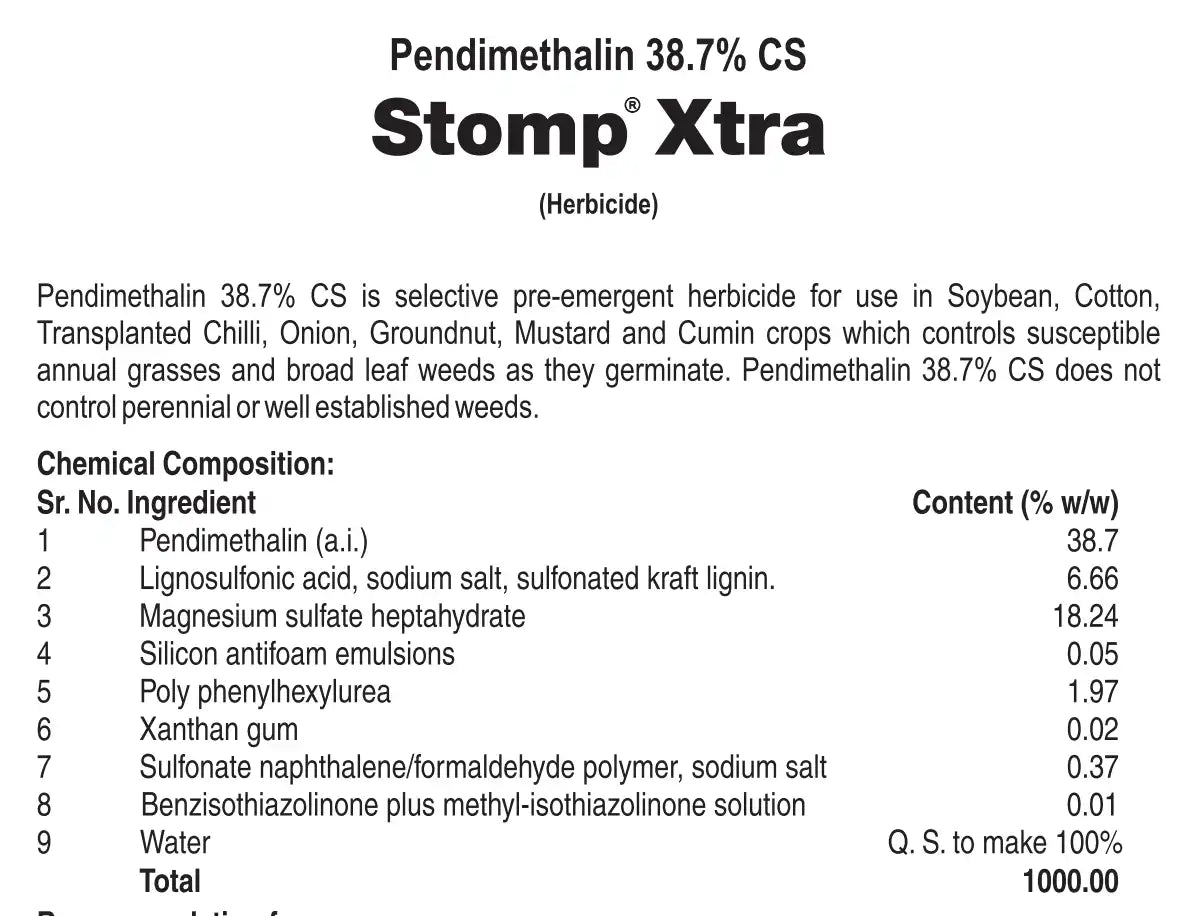 STOMP XTRA HERBICIDE product  Image 4