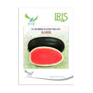 IRIS HYBRID WATERMELON FRUIT SEEDS KABIR - ICE BOX SEGMENT product  Image 1