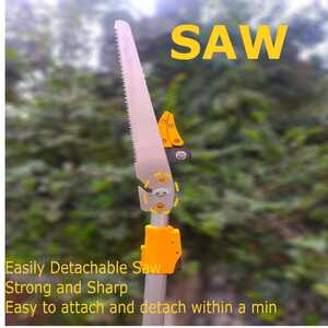 Buy Aluminum Telescopic Long Reach (10 Feet) Cut And Hold Pruner With Saw @  ₹3599