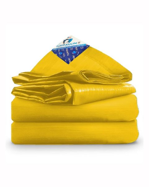 TUFFPAULIN 40FT X 30FT 150 GSM YELLOW HAY COVERS HEAVY DUTY TARPAULIN-TIRPAL product  Image 2