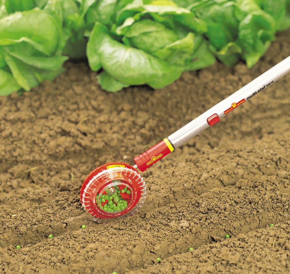 WOLF GARTEN ROTARY TOOL 100 MM (SEED PLANTER, SEEDER, & SOWING PLANTING TOOL) product  Image