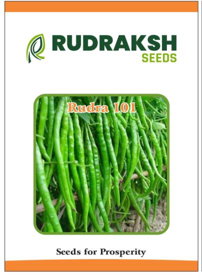 RUDRAKSH F1 RUDRA 101 CHILLI (GREEN) SEEDS product  Image 1