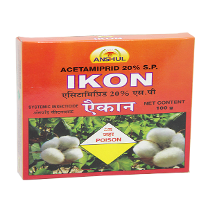 ANSHUL IKON INSECTICIDE (ACETAMIPRID 20% S.P.) product  Image 1