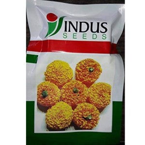 INDUS MARIGOLD PUSHPARAJ ORANGE SEEDS product  Image 1