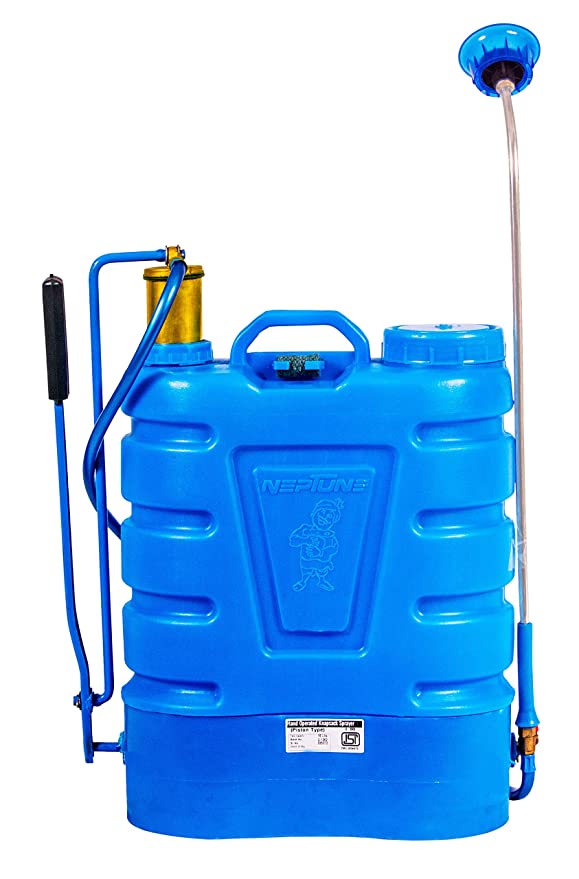 NEPTUNE HARIYALI 08 HAND OPERATED MANUAL KNAPSACK GARDEN SPRAYER 16L TANK product  Image 1