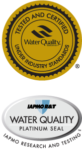 WQA Seal, IAPMO Seal NSF/ANSI certification seals