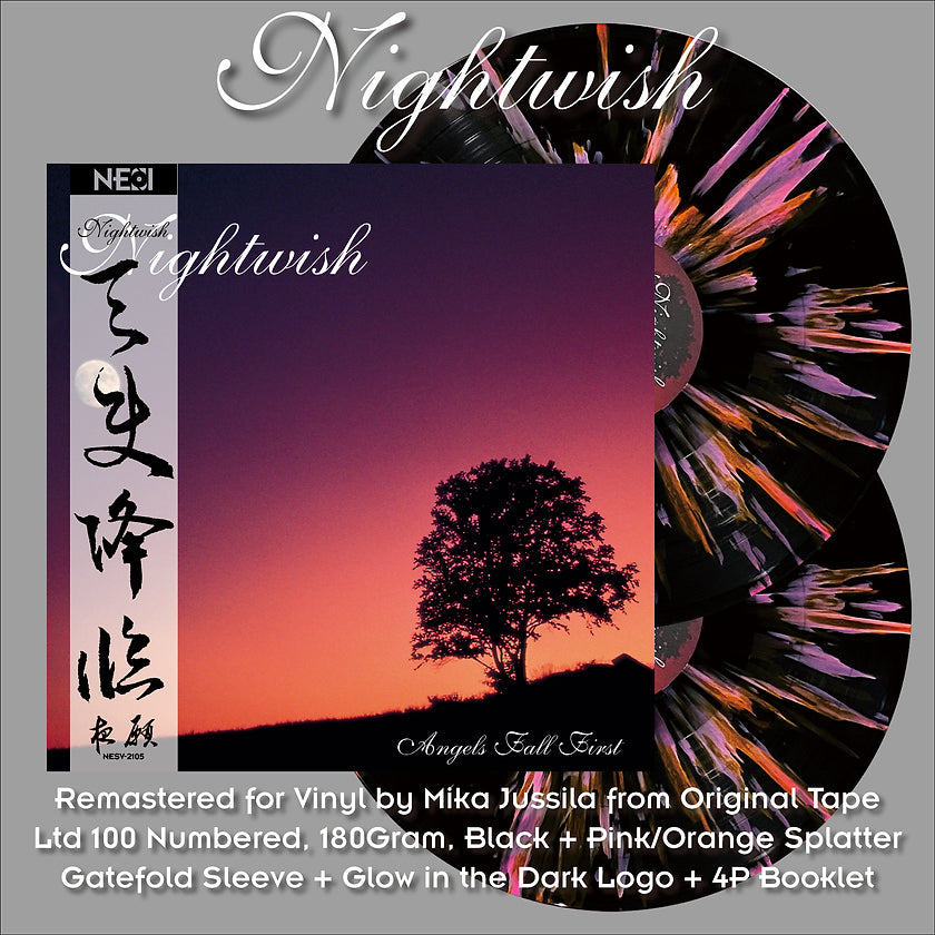 [NESI] Nightwish - Angels Fall First Ltd 100 Splatter Vinyl - Asian Market Exclusive Rarity