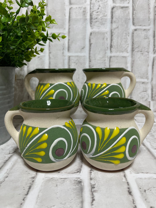 Mexican Ceramic mugs 6pc set assorted colors/jarrito surtido – Jumpinghigh