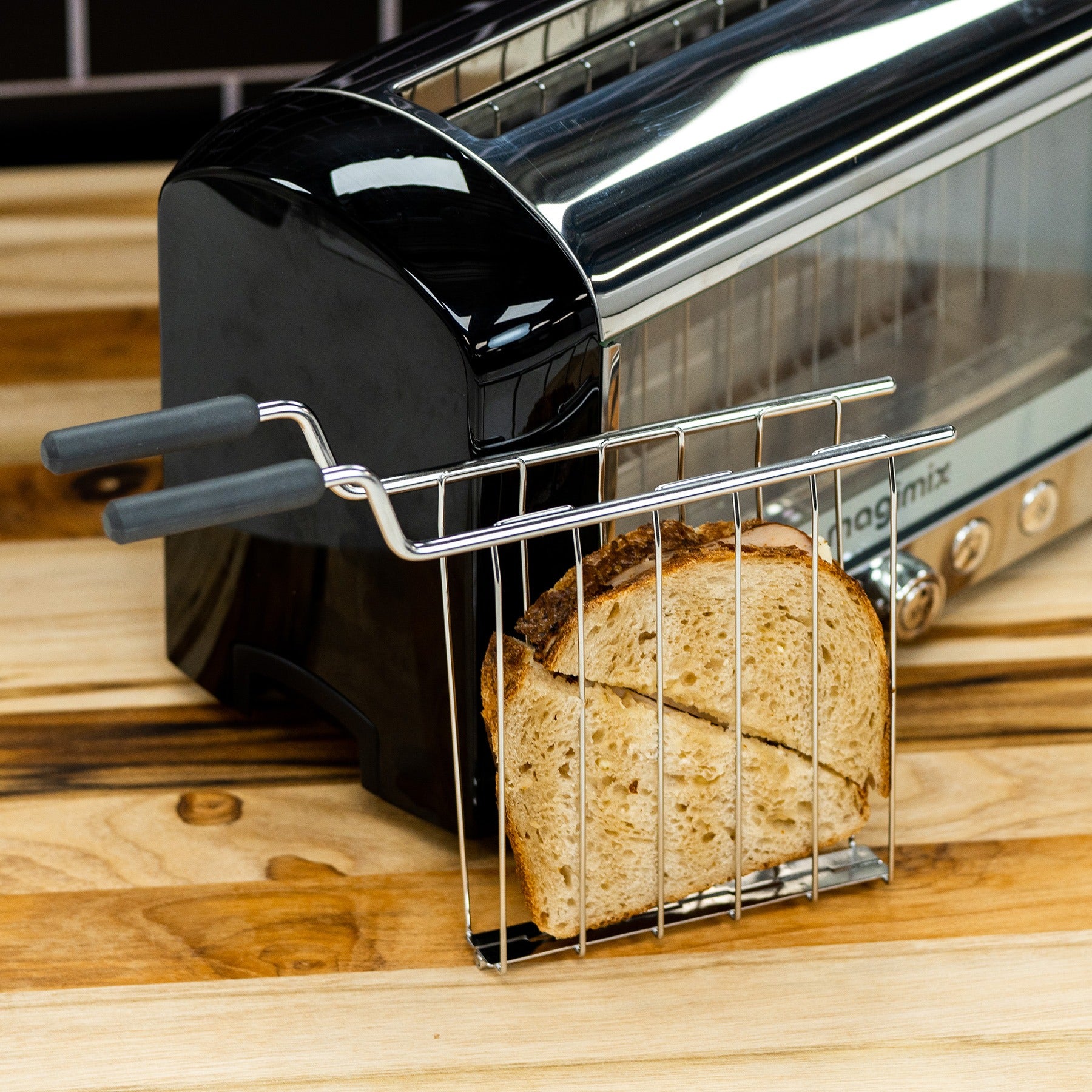 TOASTER VISION CHROME BROSSE