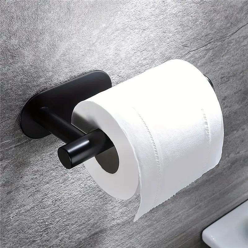 1pc self   toilet paper holder plastics wall mount punch   rack roll paper dispenser for bathroom toilet toilet supplies bathroom accessories bath bathroom accessories Product details 1