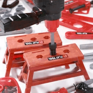 Crianças Electric Drill Toolbox Driller Jogos Ferramenta Brinquedo