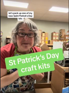 St Patrick's day craft kit