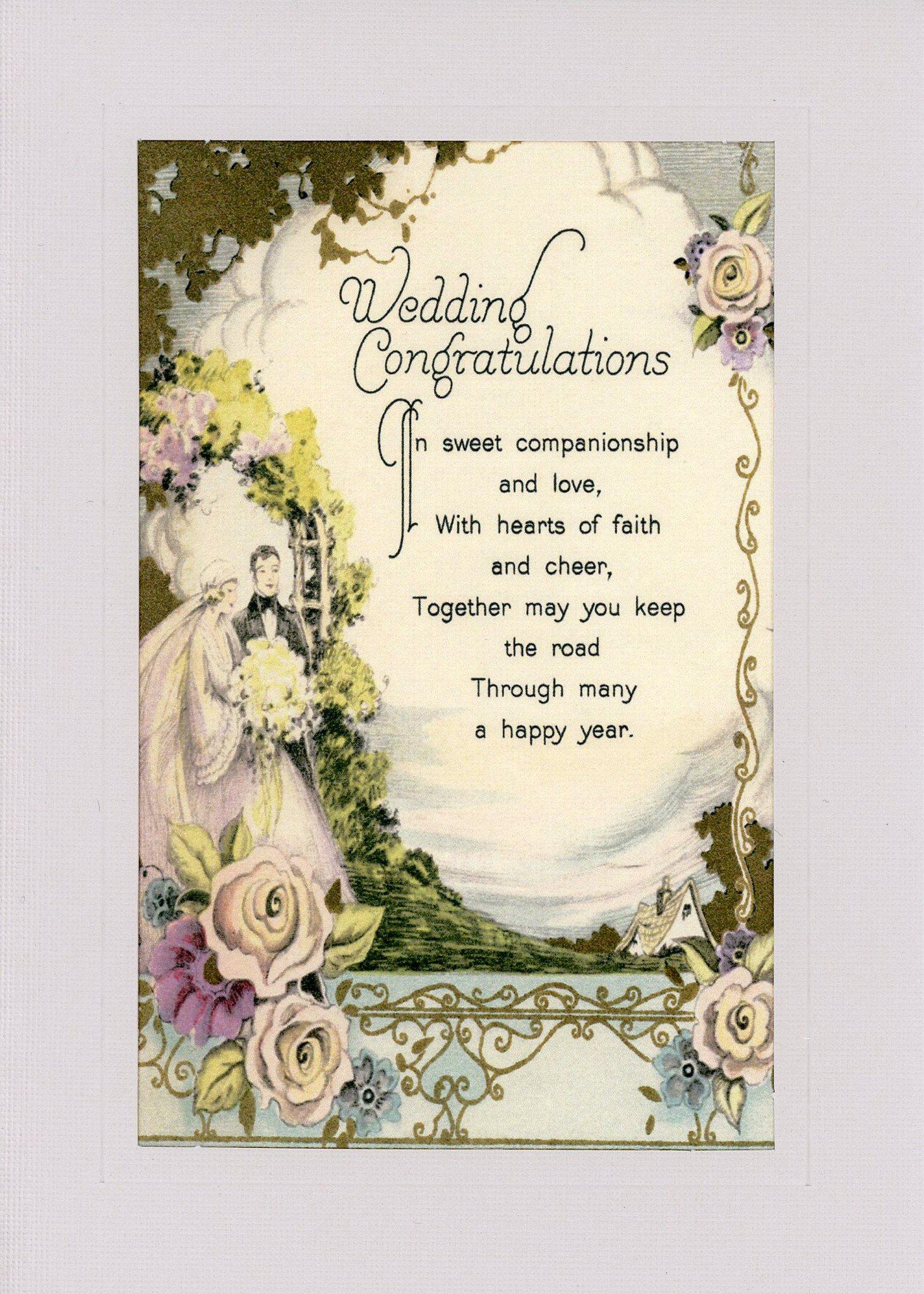 Wedding Congratulations - Plymouth Cards