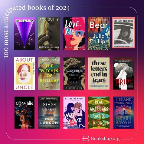 Bookshop on Instagram Pages of Mourning a 2024 top 100 most anticipated