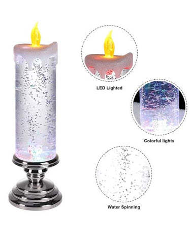 Christmas Flameless Candles LED Zydropshipping