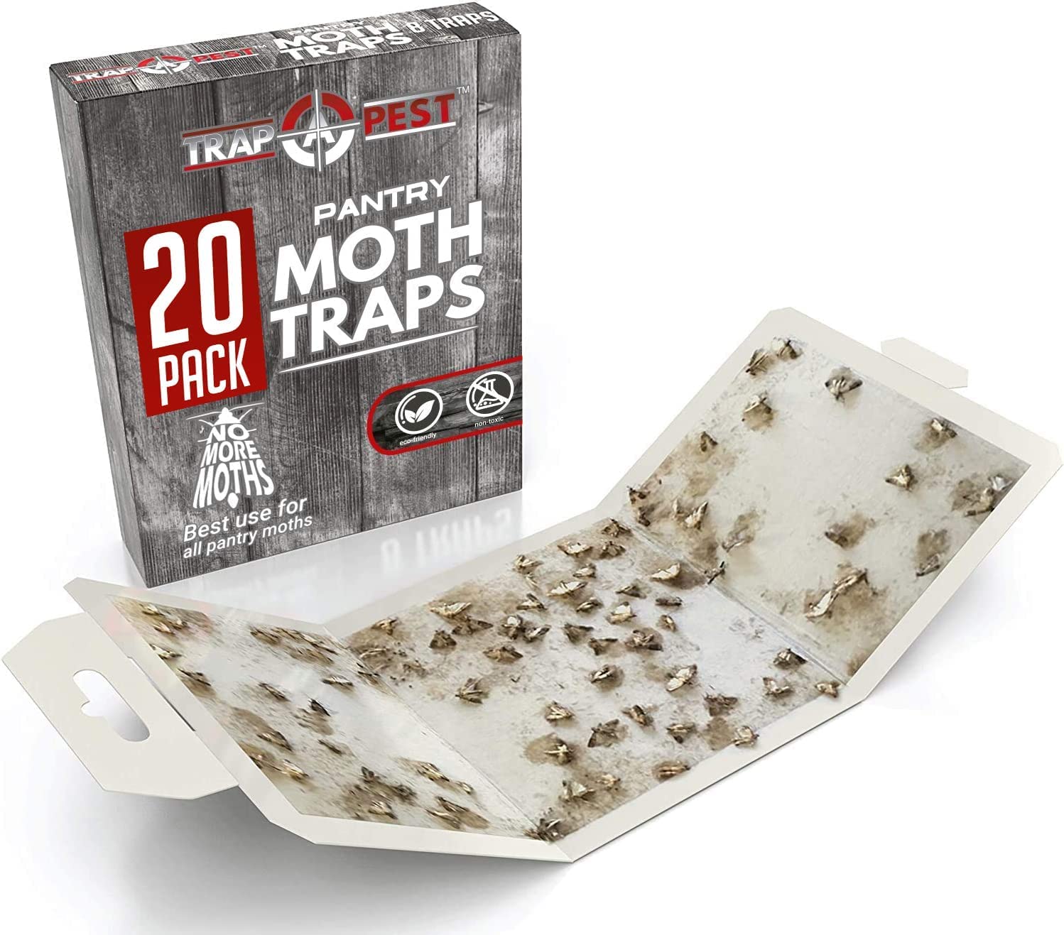 Kitchen Pantry Moth Traps - Prime Pantry Moth Traps with pheromones, Pet  Safe Pantry Moth Trap, Food Moth Traps with pheromones 6 Pack