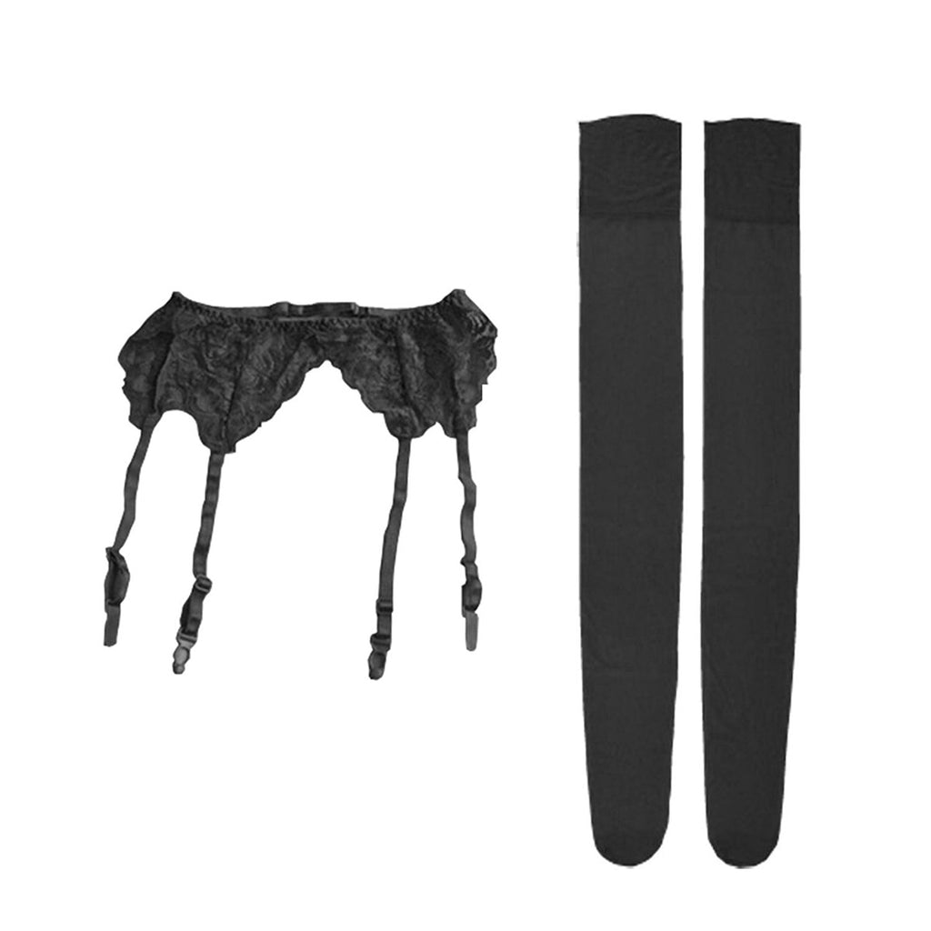 Thigh High Stocking And Garter Belt Femzai