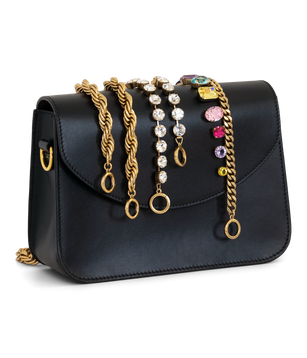 Black And Gold Coach Purse - Gem