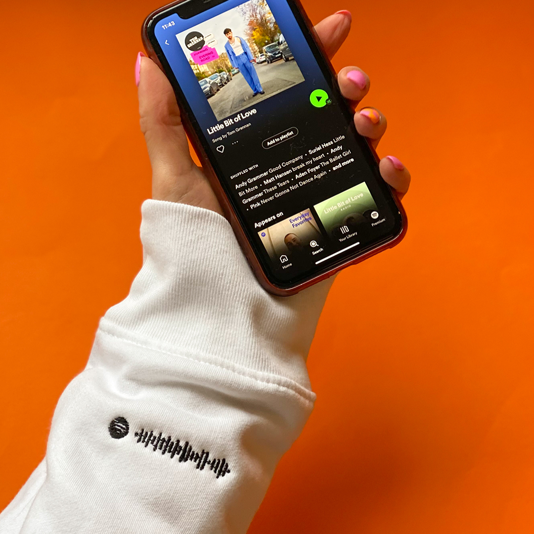 dad gifts spotify sweatshirt