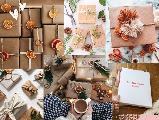 eco friendly christmas gift wrapping ideas