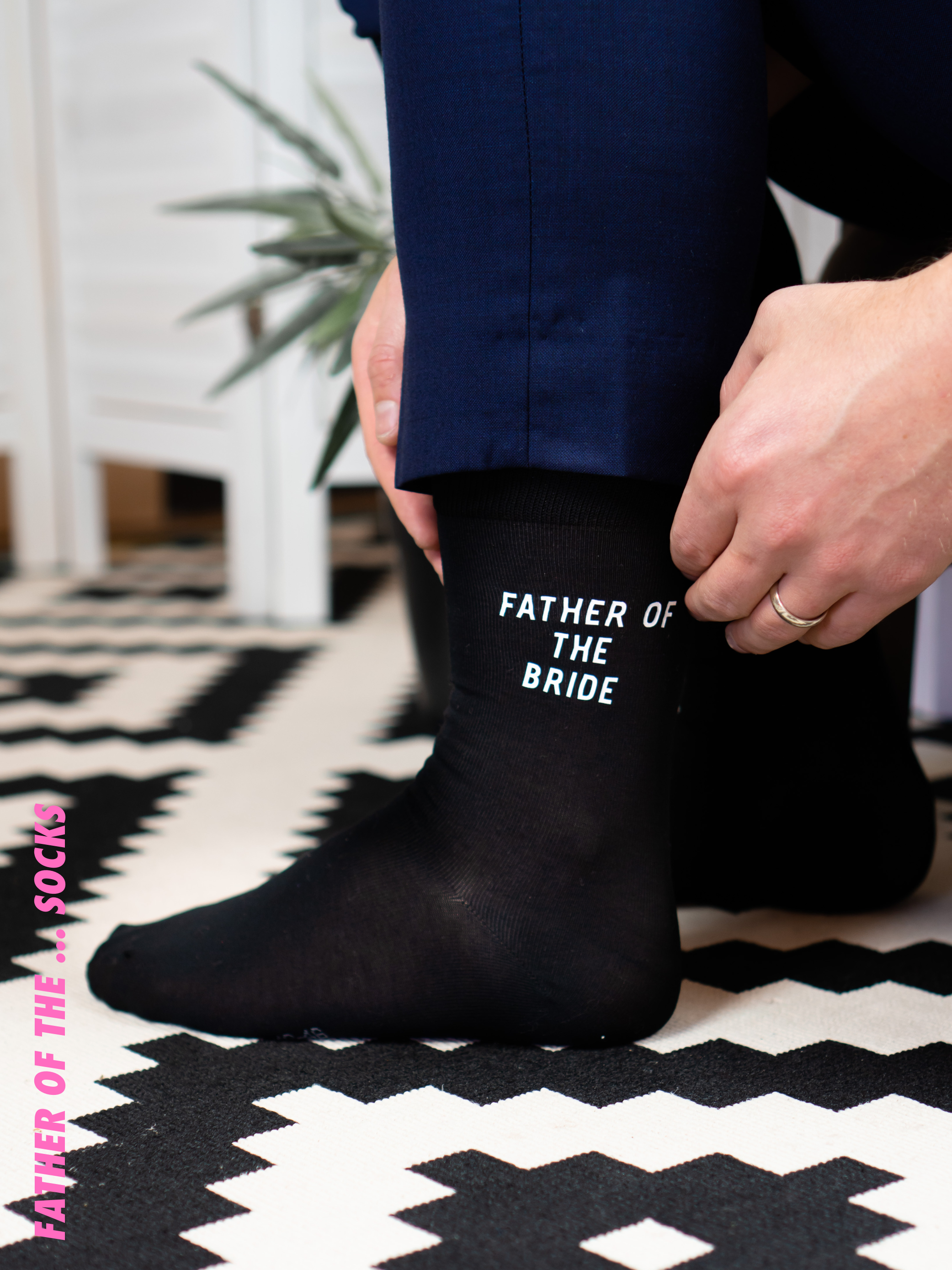 father of the bride socks