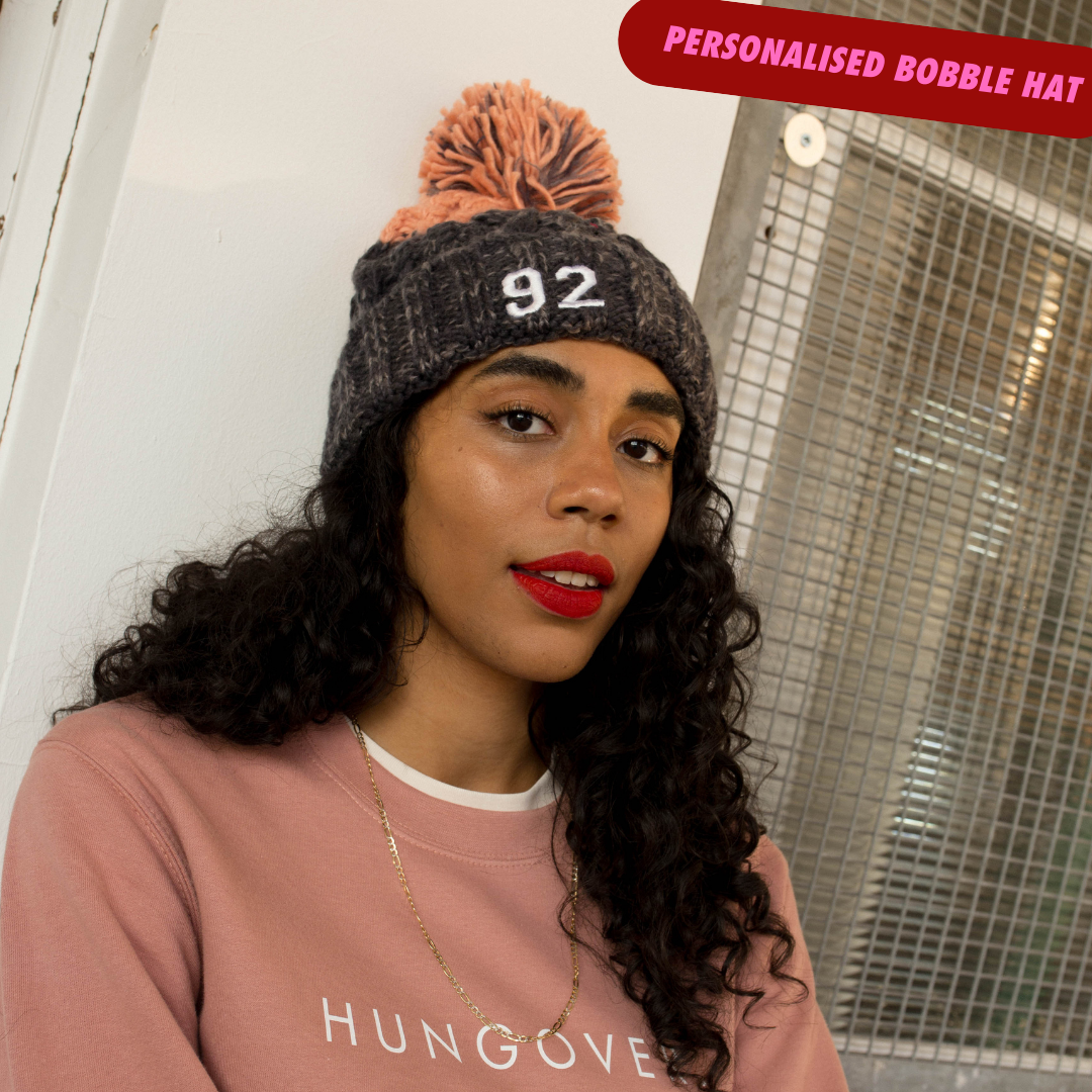 personalised bobble hat