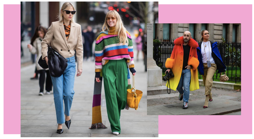 Rock On Ruby Colourful Street Style From London Fashion Week,@lindatol_ @_jeanettemadsen