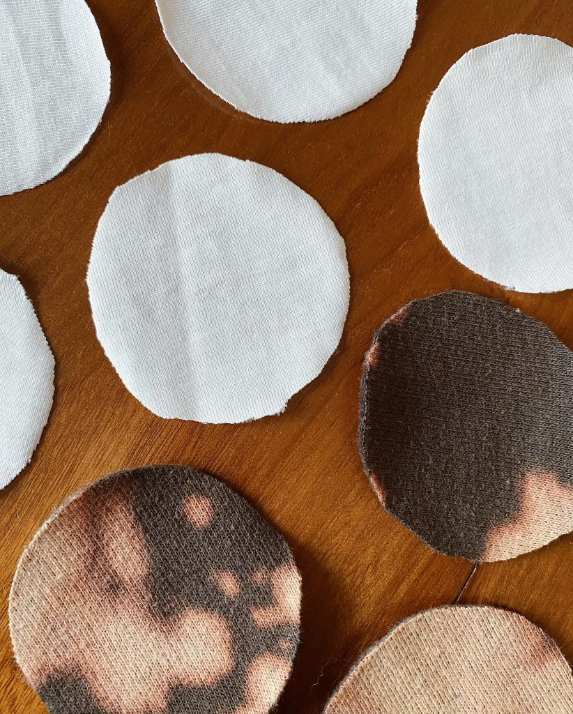 tutorial for diy reusable cotton rounds from rock on ruby