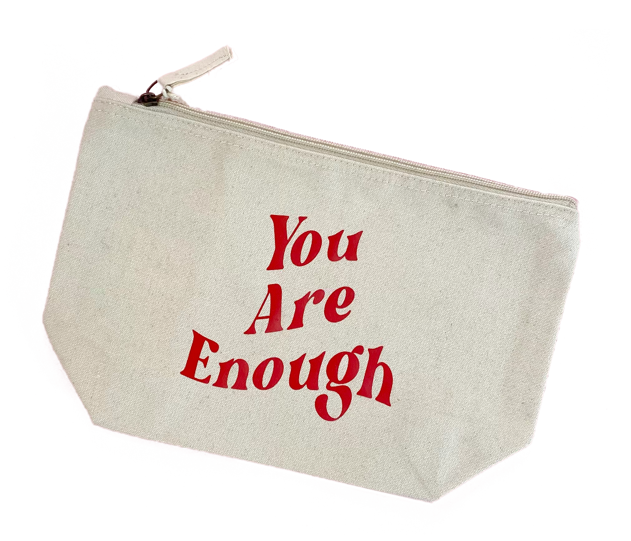 you are enough makeup bag