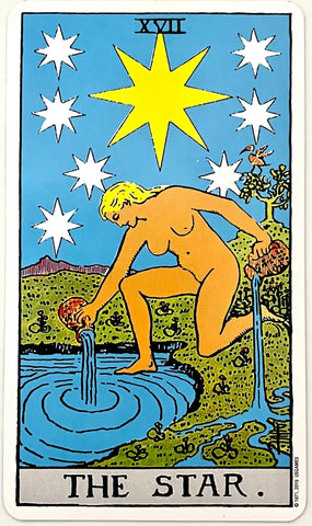 Tarot card The Star