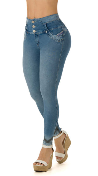 Ginnifer Jeans Butt Lifter Super High Waist 71093TCT-N – Ska Studio Usa
