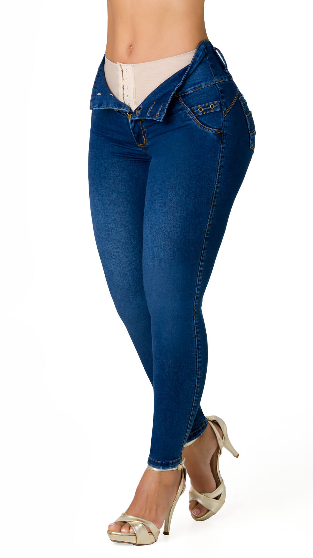Hodge Jeans Skinny Butt Lifter High Waist 71184DPNP-B – Ska Studio Usa