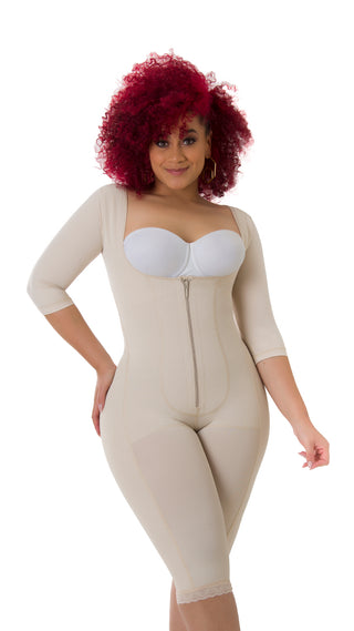 Full body shaper with sleeves 5F238ECA-N – Ska Studio Usa