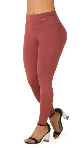 Leggings Levantacola Con Faja Interna 5L680TCP-N