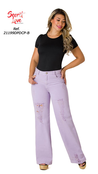 Iseabal Jeans Levanta Cola Tiro Alto Control 40283PCT-N