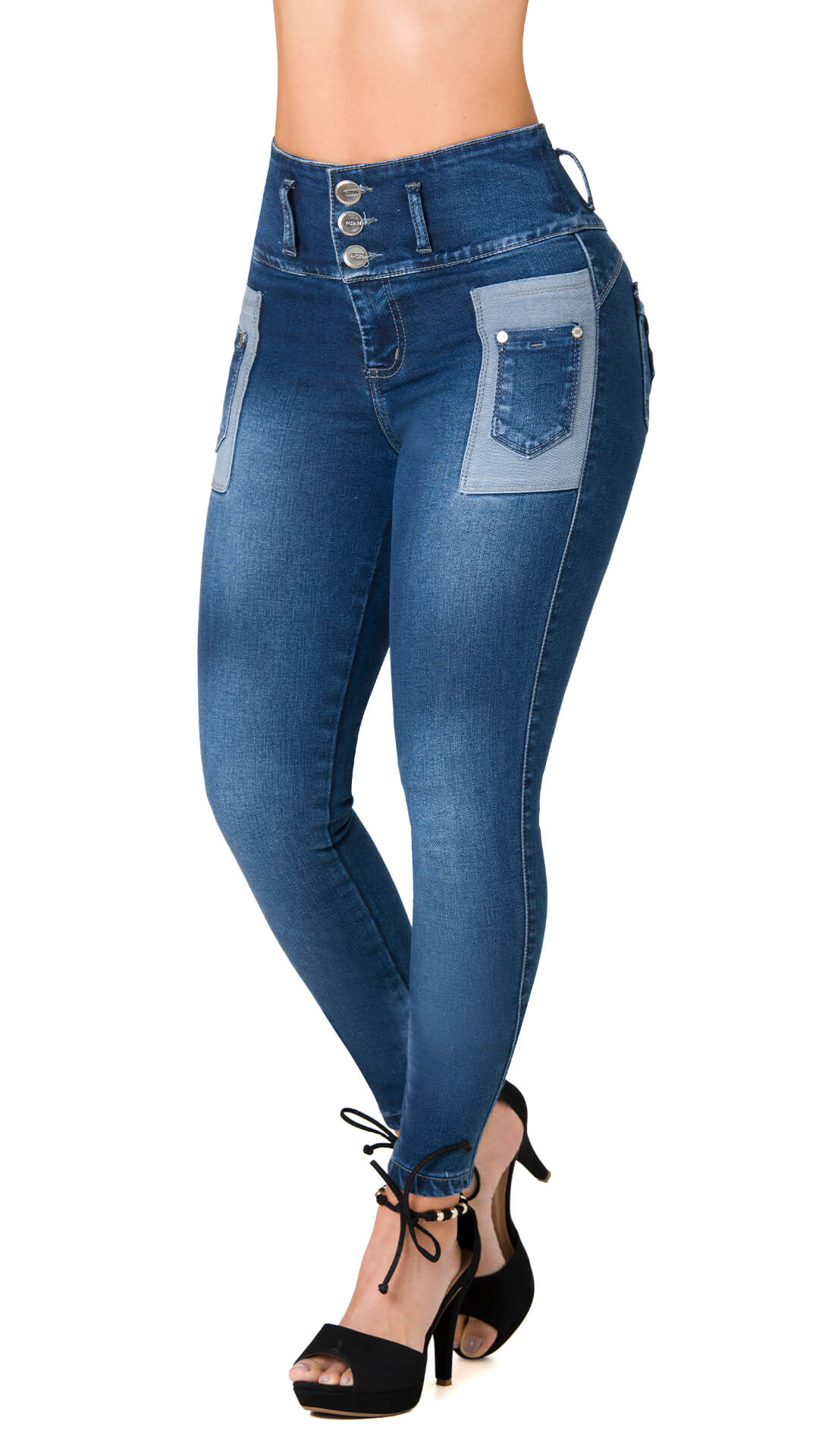 1057 Mom fit jeans levanta cola con cintura reducida y amplios de cade –  perfect silhouette27